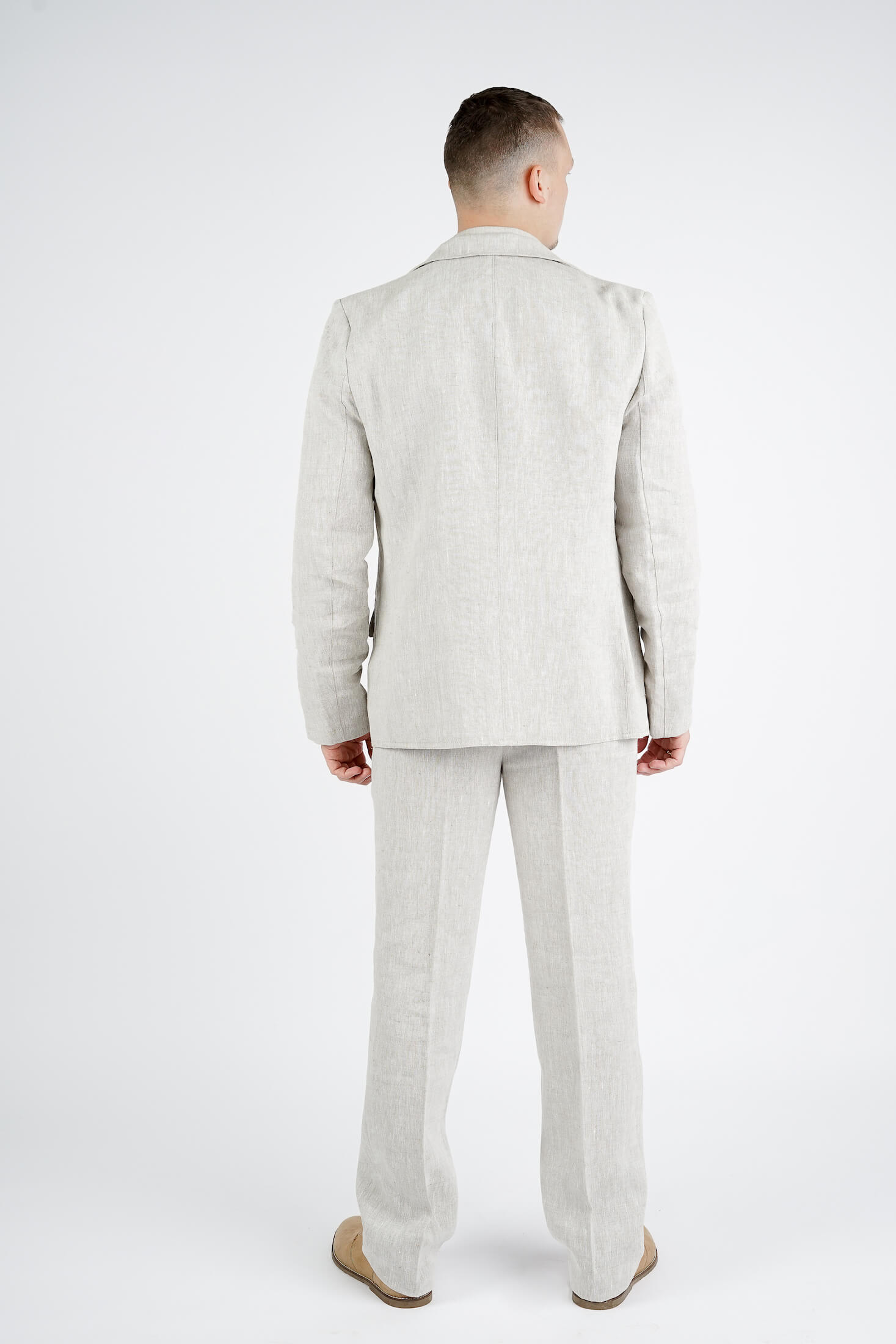 Linen Fitted Jacket