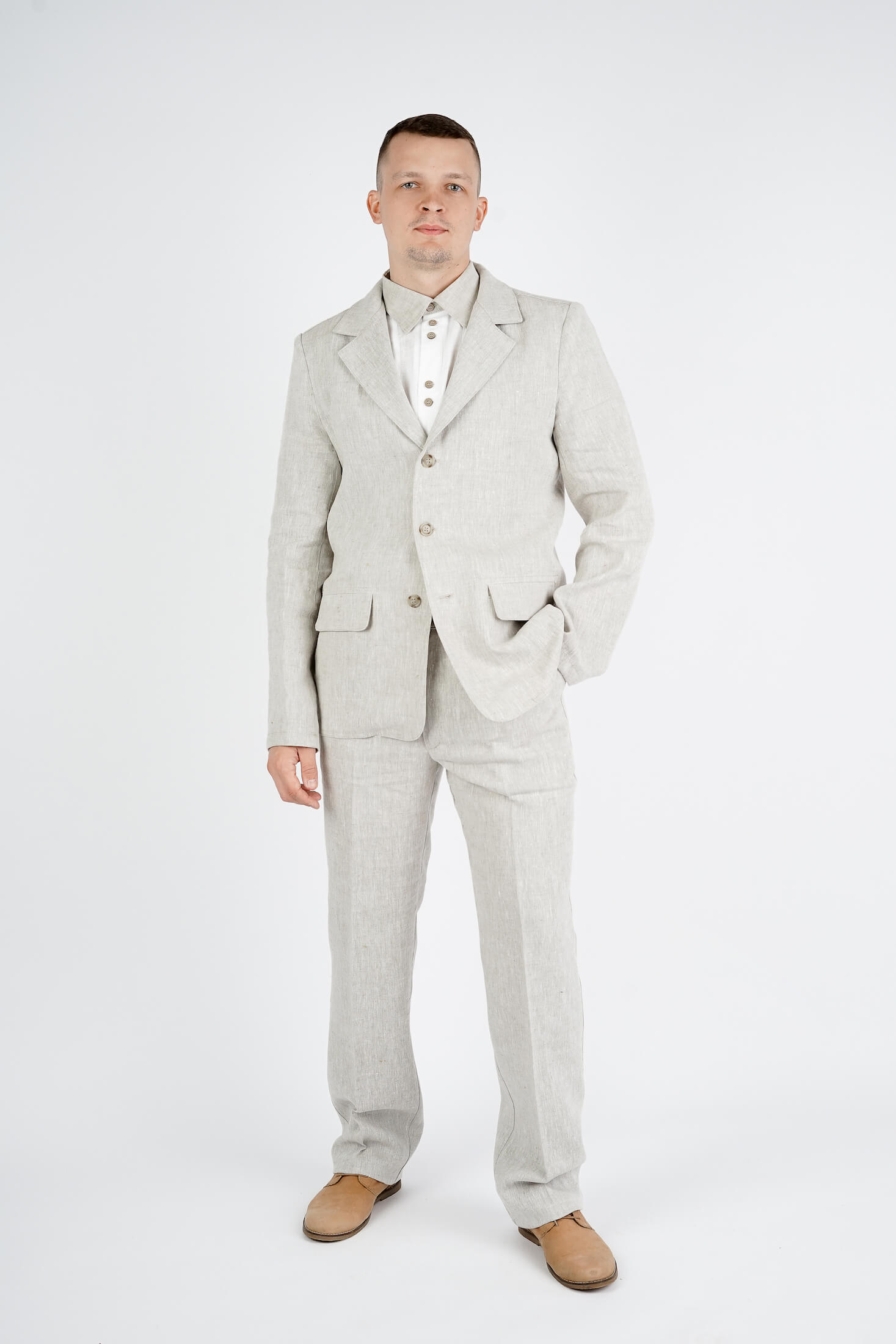 Men's Linen Trousers